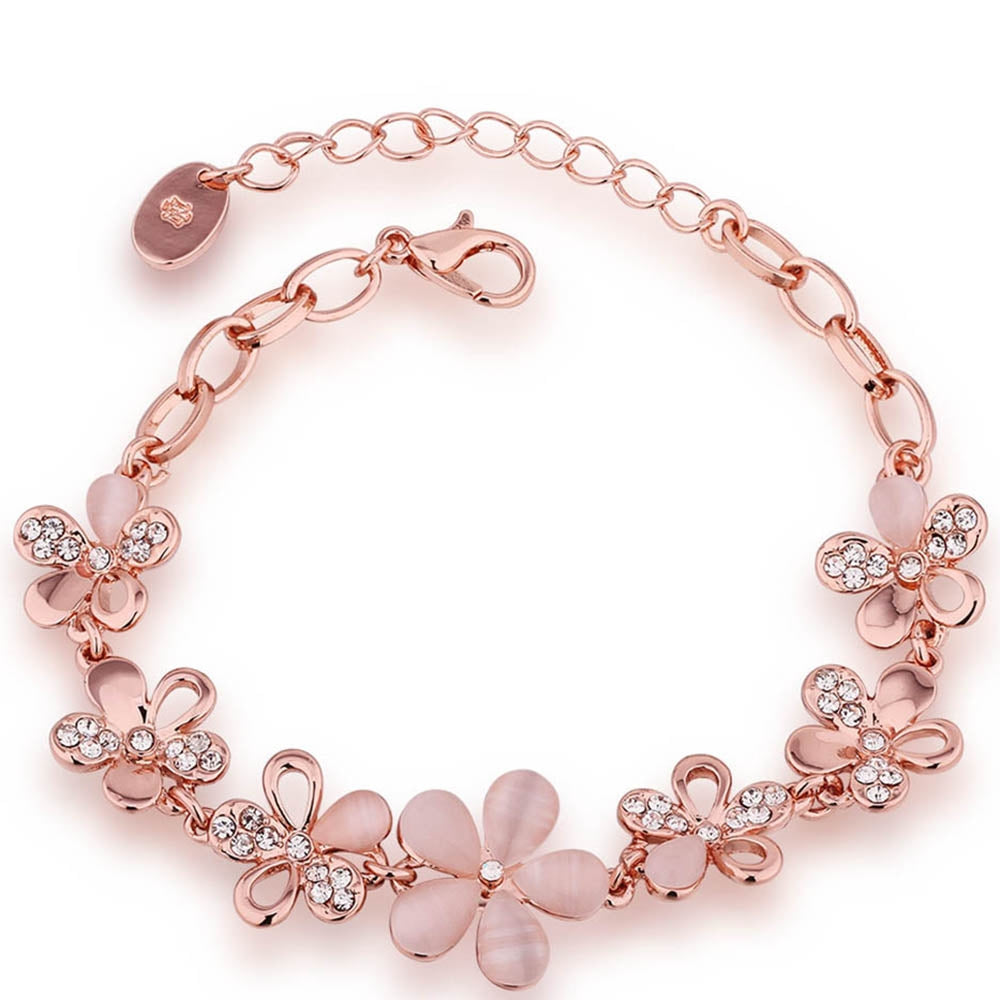 18K Rose Gold Bracelet for Women