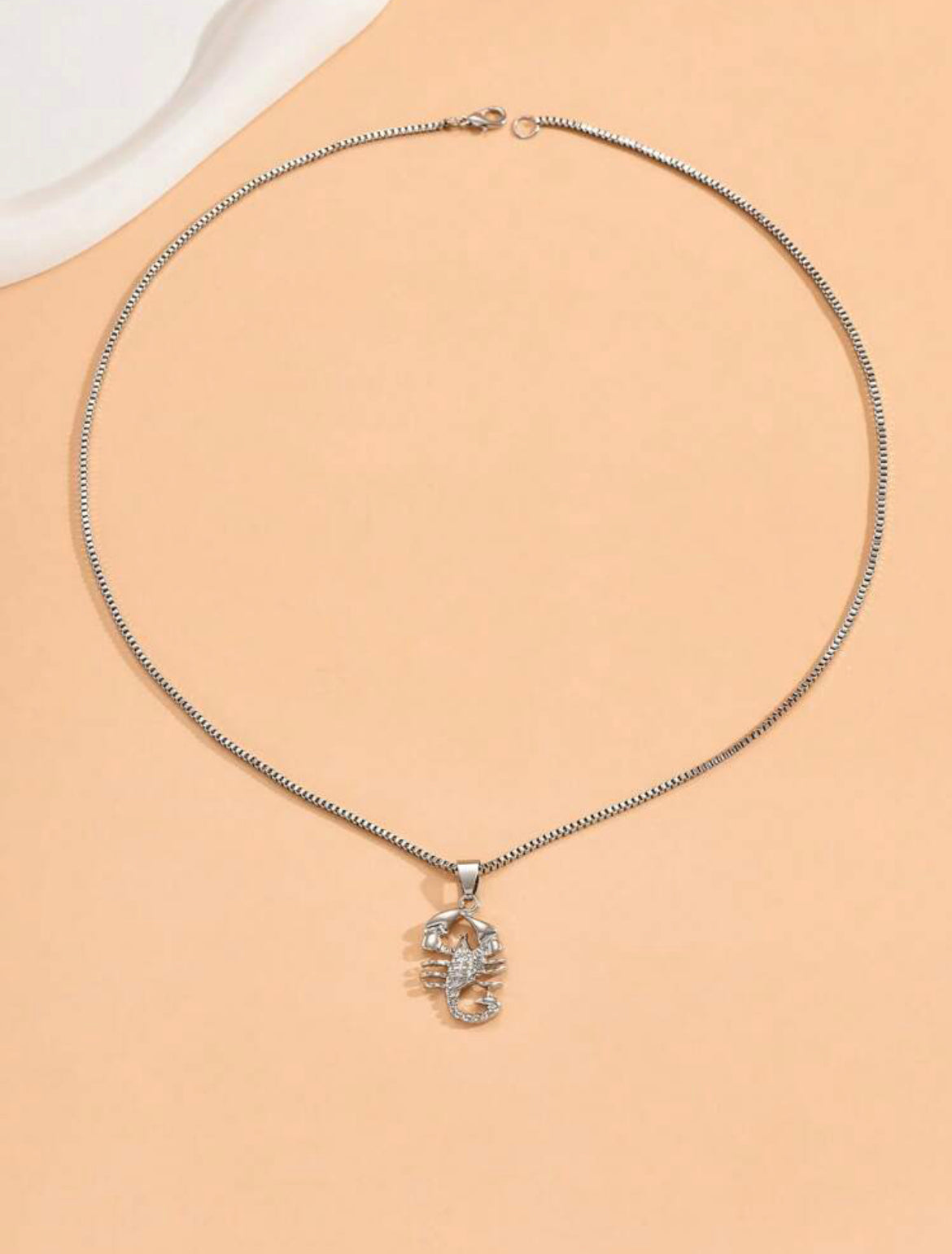 Scorpion Pendant Necklace for Men