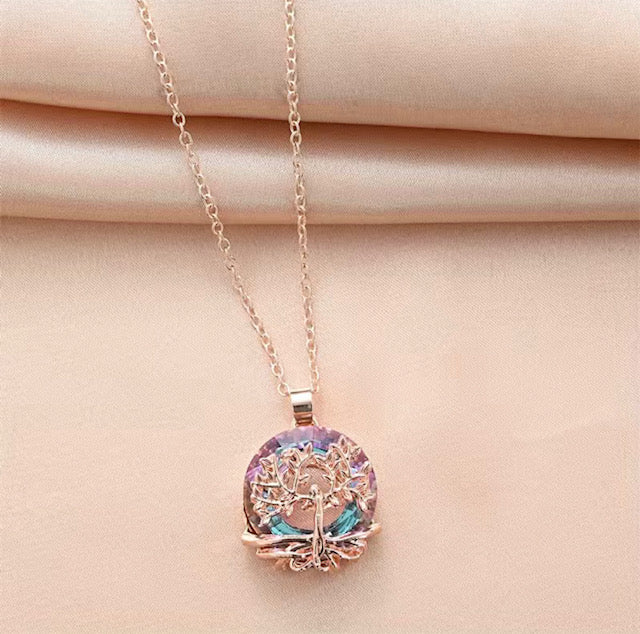 Sterling Silver Tree of Life Pendant Necklace for Women Girls