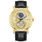 Men's Automatic Hollow Dragon Dial Mechanical Watch