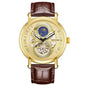 Men's Automatic Hollow Dragon Dial Mechanical Watch