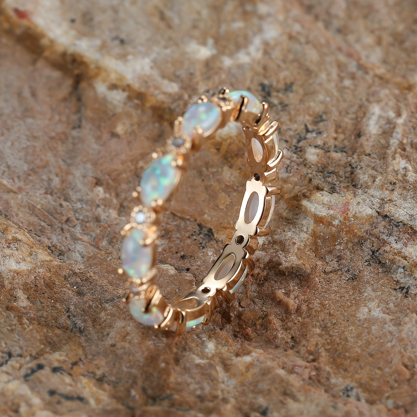 Trendy Opal Ring For Women's