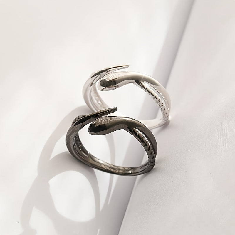 Women's Snake Ring Adjustable Snake Ring
