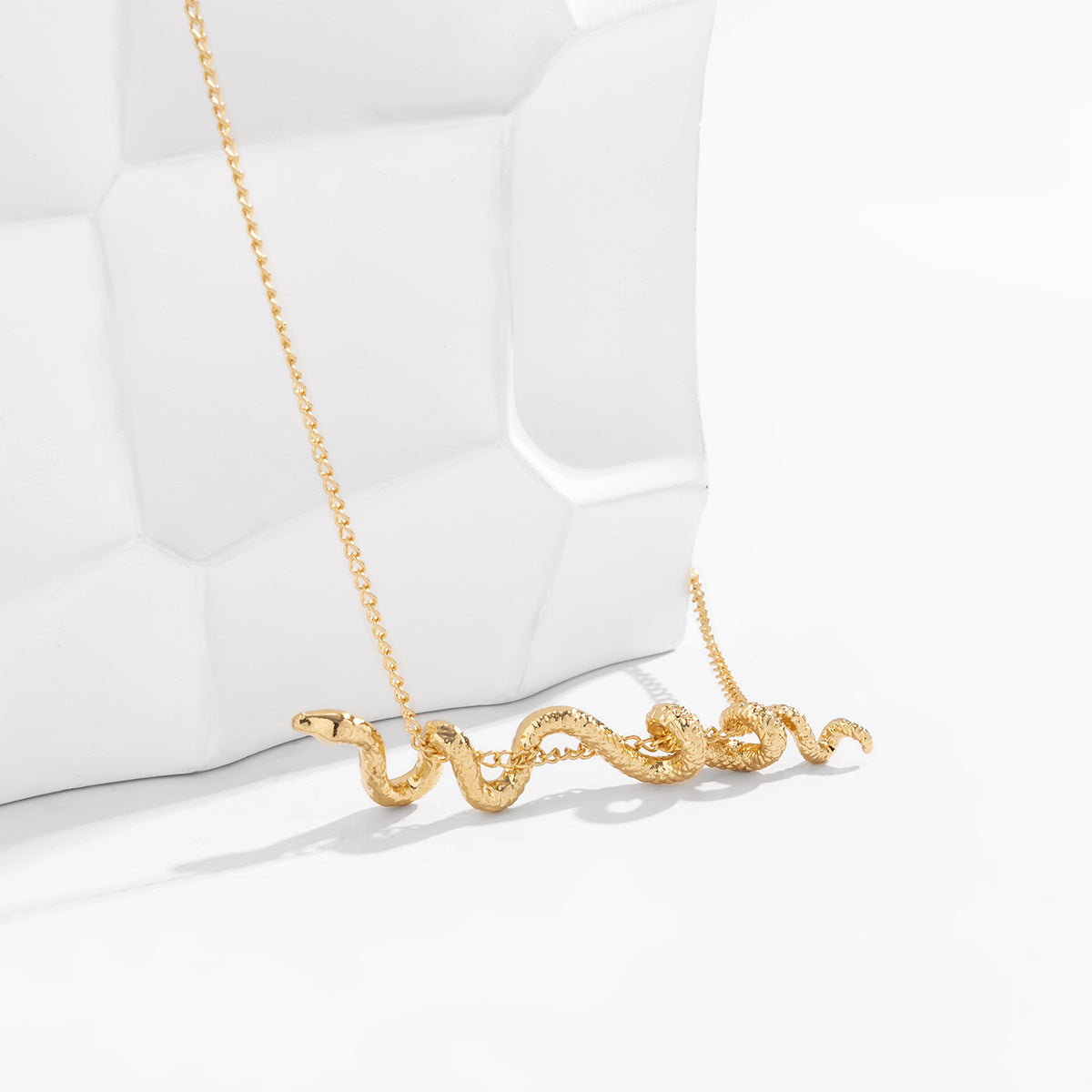 Snake Pendant Necklace for Women Gift