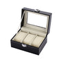 Leather Watch Storage Box - 2, 3, 6, 12 slots