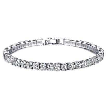 Cubic Zirconia Tennis Bracelet For Women