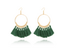 Big Round Drop Dangle Earrings for Women