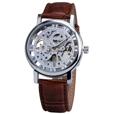 T-Winner Full Hollow Men's Mechanical Watch