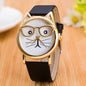 Lovely Cat Face Design Watch for Kids