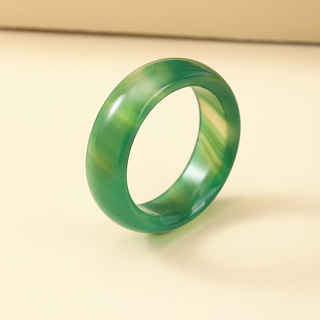 Natural Jade Stone Rings