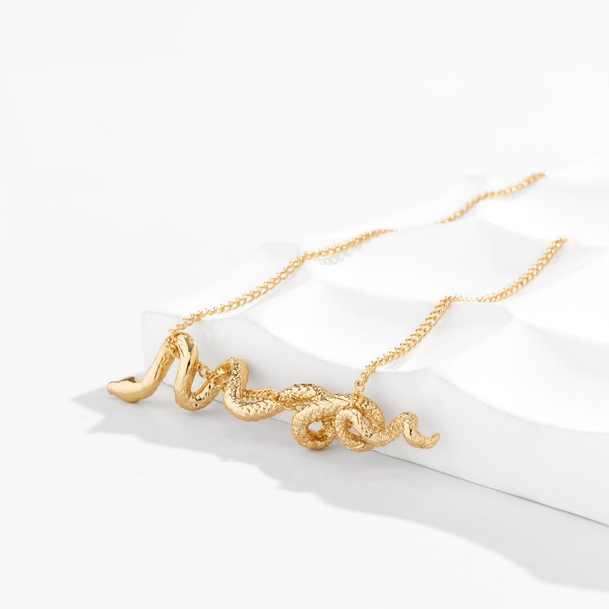 Snake Pendant Necklace for Women Gift