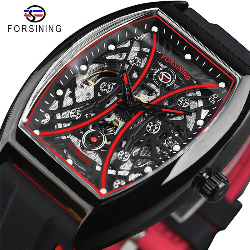 New Men's Hollow Automatic Mechanical Watch