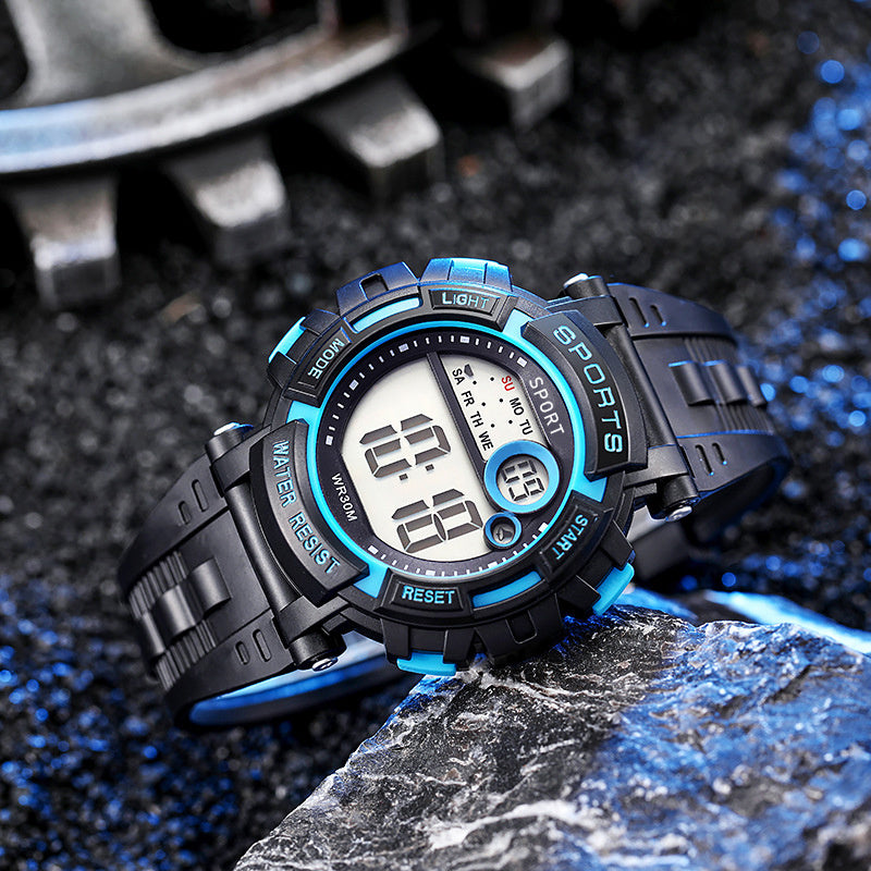 Luminous Multi-functional Sports Watch Bracelet Box for Men