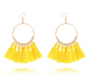 Big Round Drop Dangle Earrings for Women