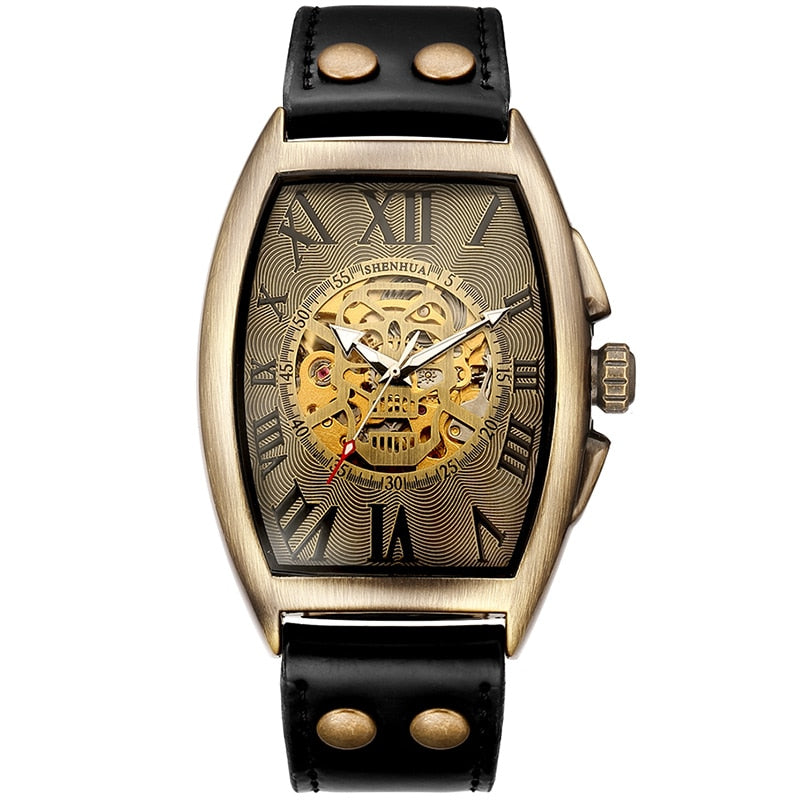 Transparent Skeleton Automatic Mechanical Watch For Men