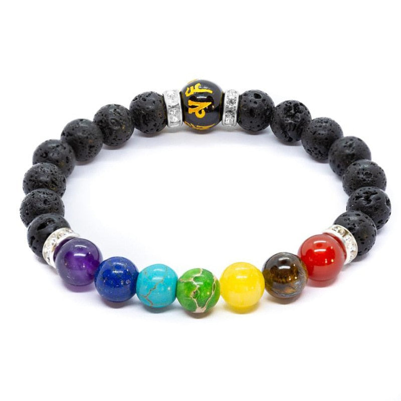 Obsidian Stone Beads Pi Xie Black Wealth Feng Shui Bracelets for Women Men