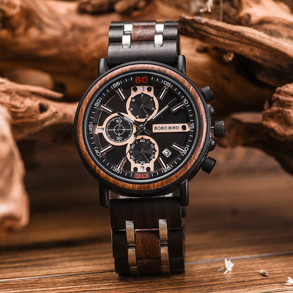 Luxury Wooden Watch For Men