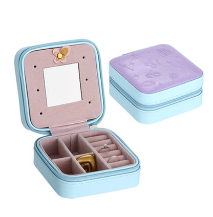 Small Jewelry Organizer Box Travel Jewelry Case for Women