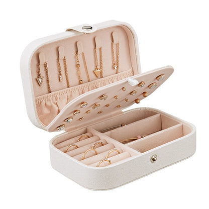 Small Jewelry Organizer Box Travel Jewelry Case for Women