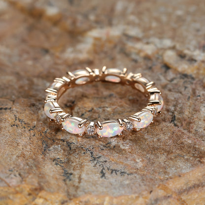 Trendy Opal Ring For Women's