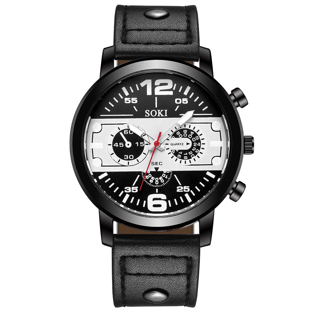 Sport Style Quartz Wristwatch For Men