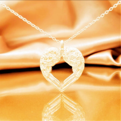 Angel's Wing Pendant Necklace BOGO