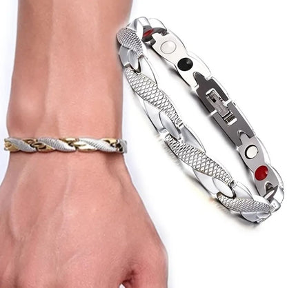 Titanium Steel Magnetic Bracelet for Men