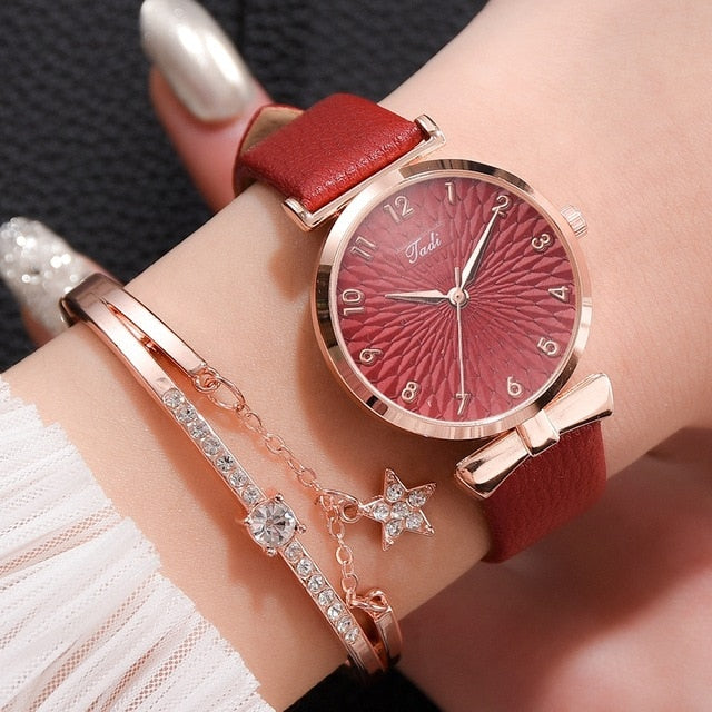 Women's Bracelet and Quartz Watch