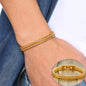 Vintage Double Curb Chain Bracelets