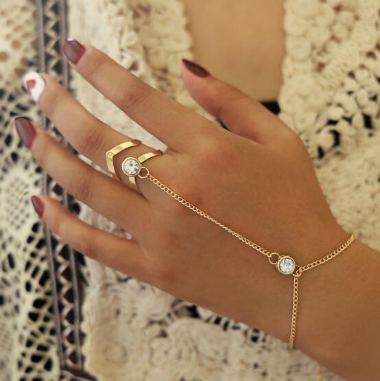 gold ring bracelet