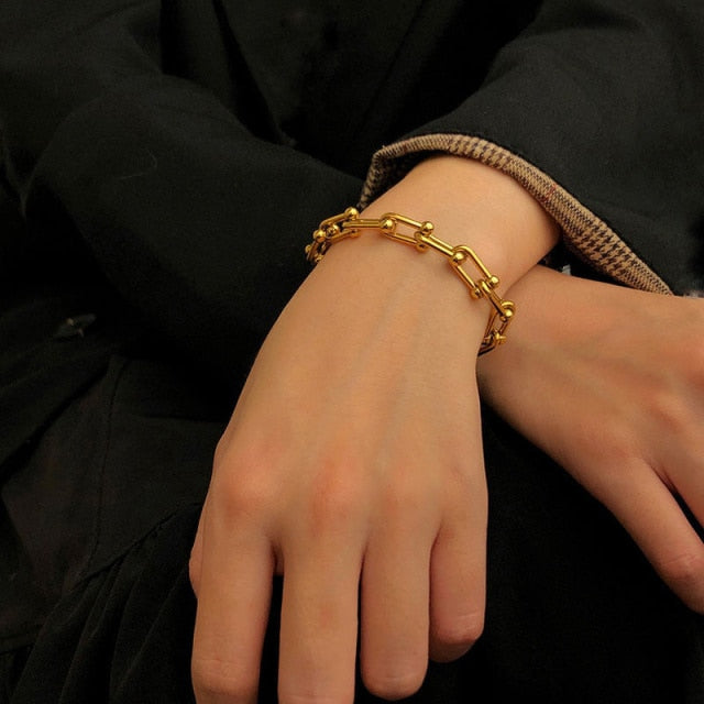 Women's Cuban Chain Bracelets