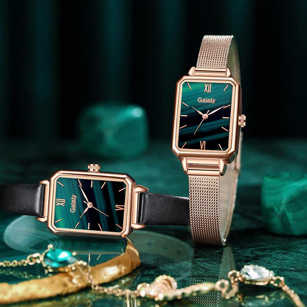 Women's Quartz Watch and Bracelet Set