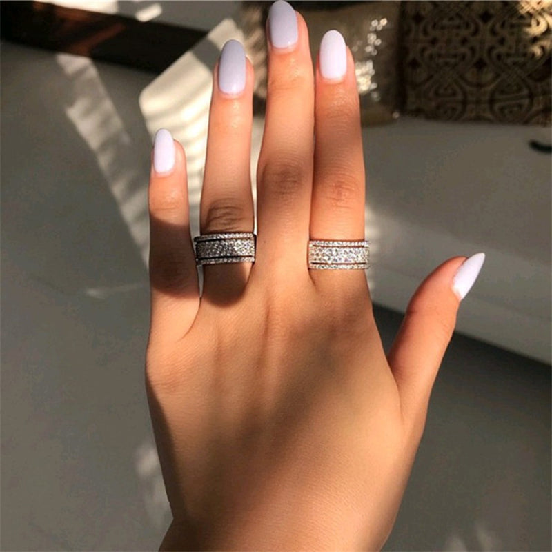 Rhinestone Crystal Ring For Women