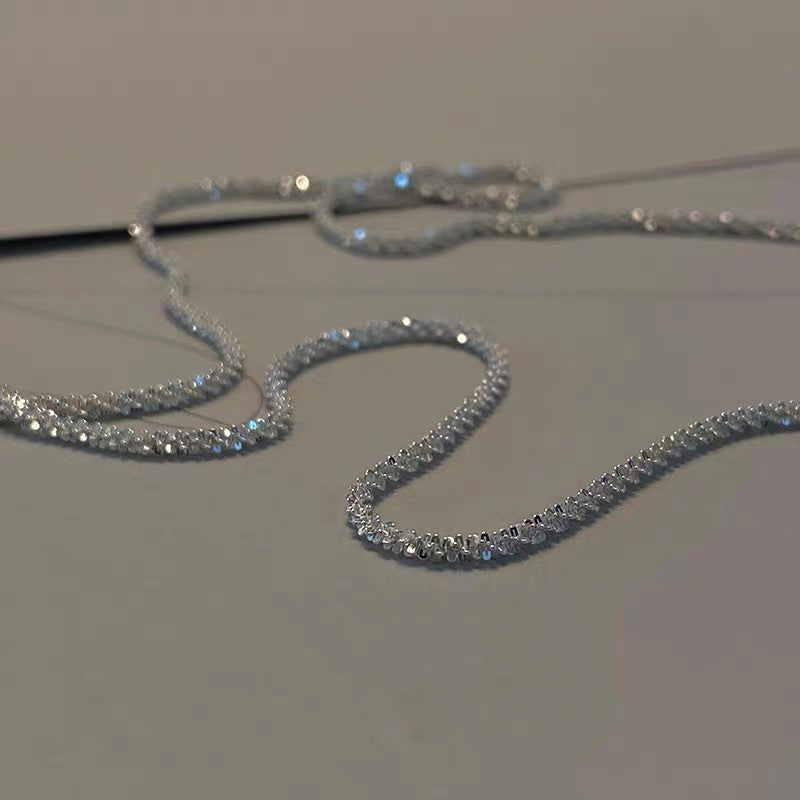 Sparkling Silver Necklace for Women